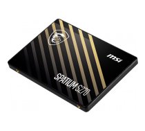 MSI SPATIUM S270 SATA 2.5 480GB SSD diskdzinis 2.5" Serial ATA III 3D NAND