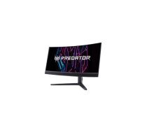 LCD Monitor|ACER|Predator X34Vbmiiphuzx|34"|Gaming/Curved/21 : 9|Panel OLED|3440x1440|21:9|0.1 ms|Speakers|Swivel|Height adjusta