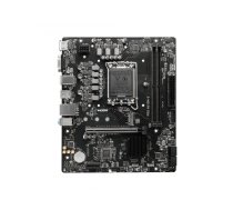 MSI PRO H610M-E mātes plate Intel H610 LGA 1700 mikro ATX
