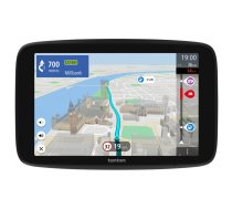 TomTom GO Camper Max navigators Fiksēts 17,8 cm (7") Skārienjūtīgais ekrāns 400 g Melns