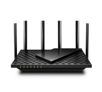 TP-Link Archer AX72 bezvadu rūteris Tīkls Gigabit Ethernet Divkāršā frekvenču josla (2.4 GHz / 5 GHz) Melns