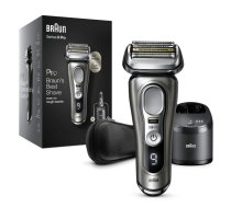 Braun Series 9 Pro 9465CC Sietiņa skuveklis Trimmeris Melns, Sudrabs