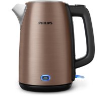 Philips Viva Collection HD9355/92 elektriskās tējkanna 1,7 L 2060 W Melns, Vara krāsa