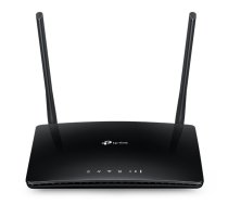 TP-Link Archer MR200 bezvadu rūteris Ātrais Ethernet Divkāršā frekvenču josla (2.4 GHz / 5 GHz) 4G Melns