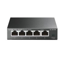 TP-Link TL-SG105S Nepārvaldīts Gigabit Ethernet (10/100/1000) Melns