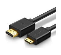 Ugreen HDMI - mini HDMI cable 19 pin 2.0v 4K 60Hz 30AWG 1 5m black (11167)