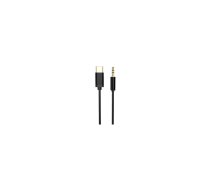 Kabelis Gembird USB type-C Male - 3.5 mm Female 1.5m Black