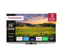 TV Set|THOMSON|55"|4K/Smart|QLED|3840x2160|Bluetooth|Google TV|55QG5C14