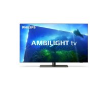 TV Set|PHILIPS|48"|OLED/Smart|3840x2160|Wireless LAN|Bluetooth|Google TV|Metallic|48OLED818/12