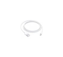 Kabelis Apple Lightning Male - USB-A Male 1m White