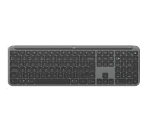 Logitech K950 Signature Slim tastatūra Birojs RF bezvadu sakari + Bluetooth QWERTY US International Grafīts