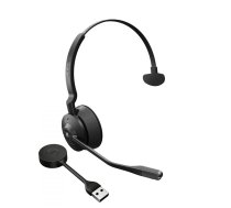 Jabra Engage 55 Austiņas Bezvadu Birojs / zvanu centrs Melns, Titāns