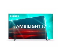 TV Set|PHILIPS|65"|OLED/Smart|3840x2160|Wireless LAN|Bluetooth|Google TV|Metallic|65OLED718/12