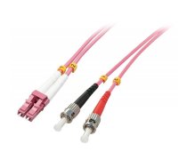 CABLE FIBRE OPTIC LC/ST OM4/3M 46352 LINDY