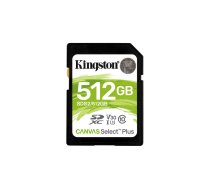 Kingston Technology Canvas Select Plus 512 GB SDXC UHS-I Klases 10