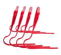 Pure2Improve | Flexible Hurdle Set (28cm) | Red