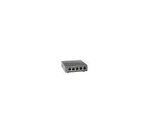 Switch NETGEAR GS105E, 5x 10/100/1000 Prosafe PLUS Switch (management via PC utility), VLAN, QOS, metal casing, External Power A