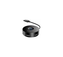 USB centrmezgls Baseus Round Box Black