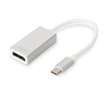 DIGITUS USB Type-C 4K DP Adapter, 20cm cable length Aluminum Housing, | Digitus | USB Type-C to DisplayPort Adapter | DA-70844 |