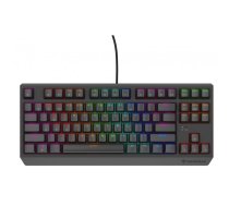 THOR 230 | Mechanical Gaming Keyboard | Wired | US | Black | USB Type-A | Outemu Red