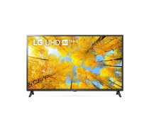 LG UHD 55UQ75003LF televizors 139,7 cm (55") 4K Ultra HD Viedtelevizors Wi-Fi Melns