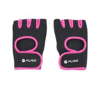 Pure2Improve | Fitness Gloves | Black/Pink