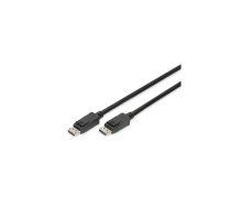 Digitus | AK-340106-010-S | DisplayPort to DisplayPort DisplayPort Male (Version 1.3/1.4) | DisplayPort Male (Version 1.3/1.4)