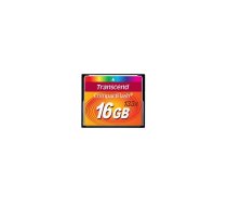 MEMORY COMPACT FLASH 16GB/133X TS16GCF133 TRANSCEND