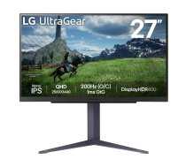 LG 27GS85Q-B monitori 68,6 cm (27") 2560 x 1440 pikseļi Quad HD LCD Melns
