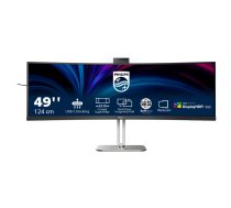 Philips 49B2U6900CH/00 monitori 124 cm (48.8") 5120 x 1440 pikseļi Dual QHD LCD Melns