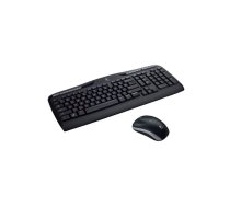 Logitech Wireless Combo MK330 tastatūra Pele iekļauta USB QWERTZ Vācu Melns