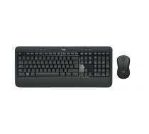 Logitech Advanced MK540 tastatūra Pele iekļauta USB QWERTZ Vācu Melns, Balts