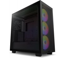 Case|NZXT|H7 Flow RGB|MidiTower|ATX|EATX|MicroATX|MiniITX|Colour Black|CM-H72FB-R1