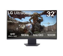 LG 32GS60QC-B monitori 80 cm (31.5") 2560 x 1440 pikseļi Quad HD LCD Melns