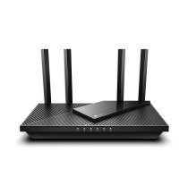 TP-Link Archer AX55 bezvadu rūteris Tīkls Gigabit Ethernet Divkāršā frekvenču josla (2.4 GHz / 5 GHz) 5G Melns