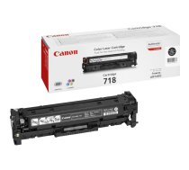 Canon CRG-718 Bk tonera kārtridžs 1 pcs Oriģināls Melns