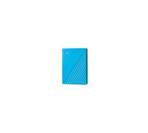 Ārējais disks WD 6TB My Passport 2.5" USB 3.2 Blue
