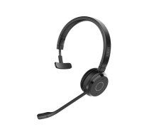 Jabra Evolve 65 TE Austiņas Vadu & Bezvadu Birojs / zvanu centrs USB Type-A Bluetooth Melns