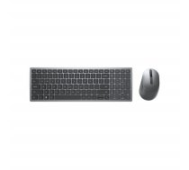 DELL KM7120W tastatūra Pele iekļauta RF bezvadu sakari + Bluetooth QWERTY US International Pelēks, Titāns