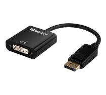 Sandberg 508-45 video kabeļu aksesuārs DisplayPort DVI-D Melns