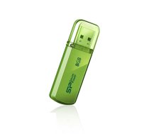 Silicon Power 8GB Helios 101 USB zibatmiņa USB Type-A 2.0 Zaļš