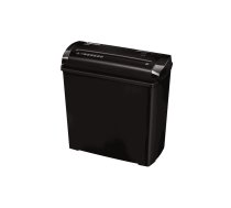 Fellowes P-25S papīra smalcinātājs Smalcināšana joslās 22 cm Melns, Pelēks