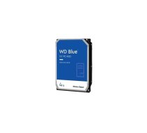 HDD|WESTERN DIGITAL|Blue|4TB|SATA|256 MB|5400 rpm|3,5"|WD40EZAX