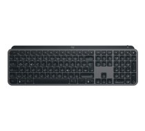 Logitech MX Keys S tastatūra RF bezvadu sakari + Bluetooth QWERTZ Vācu Grafīts