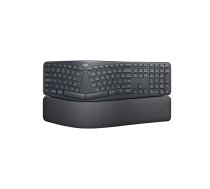 Logitech Ergo K860 tastatūra RF bezvadu sakari + Bluetooth QWERTZ Vācu Grafīts