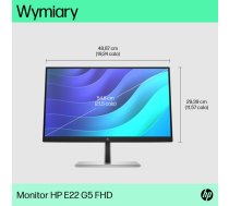 HP E-Series E22 G5 FHD Monitor