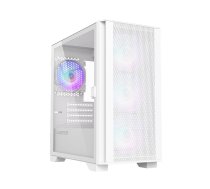 Montech AIR 100 ARGB, Micro-ATX, Tempered Glass - white