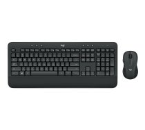Logitech Advanced MK545 tastatūra Pele iekļauta RF Bezvadu Angļu Melns