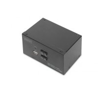 Digitus KVM Switch, 2 Port, Dual Display, 4K, HDMI®