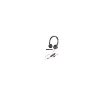 POLY Blackwire 3315 Austiņas Vadu Birojs / zvanu centrs USB Type-A Melns